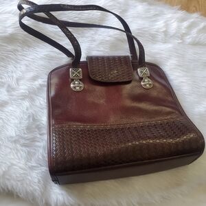 Brighton Brown Leather Shoulder Bag
